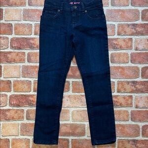 PLACE Super Skinny girls Dark Blue Denim Jeans. Size 6